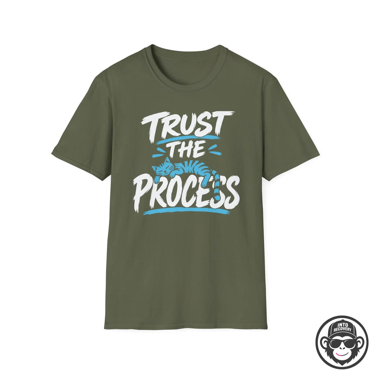Trust The Process Cat Recovery T-Shirt Into Recovery