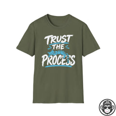 Trust The Process Cat Recovery T-Shirt Into Recovery