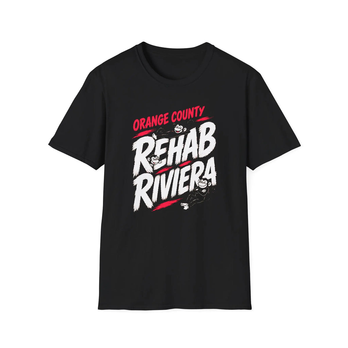 Orange County Rehab Riviera - Premium Cotton T-Shirt Into Recovery