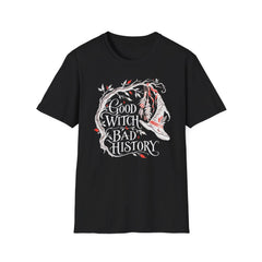 Good Witch Bad History - Premium Cotton T-Shirt Into Recovery