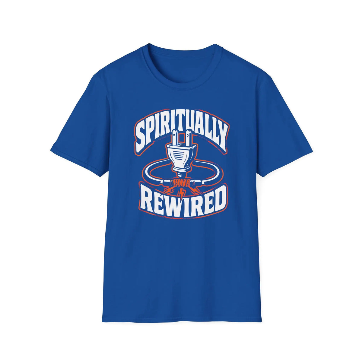 Spiritually Rewired - Premium Cotton T-Shirt Into Recovery