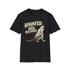 Haunted By Bad Decisions 12-Step Recovery T-Shirt