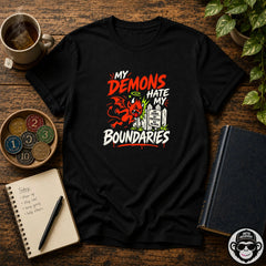 My Demons Hate My Boundaries Recovery T-Shirt Into Recovery