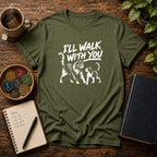 I'll Walk With You - Premium Cotton T-Shirt Into Recovery
