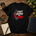 I Don't Negotiate With Cravings - Premium Cotton T-Shirt Into Recovery