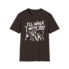 I'll Walk With You - Premium Cotton T-Shirt Into Recovery