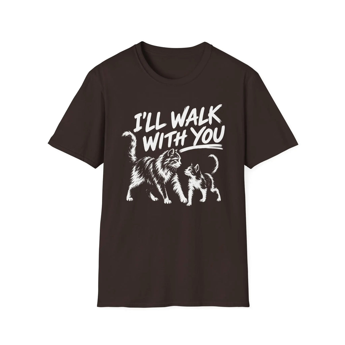 I'll Walk With You - Premium Cotton T-Shirt Into Recovery