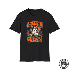 Creepin It Clean Sobriety T-Shirt Into Recovery