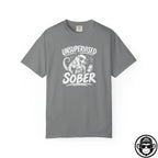 Unsupervised But Sober - Comfort ColorsÂ® T-Shirt Into Recovery