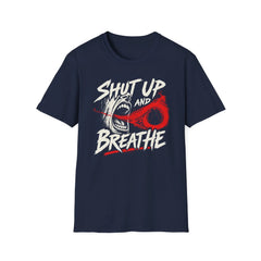 Shut Up And Breathe - Premium Cotton T-Shirt Into Recovery