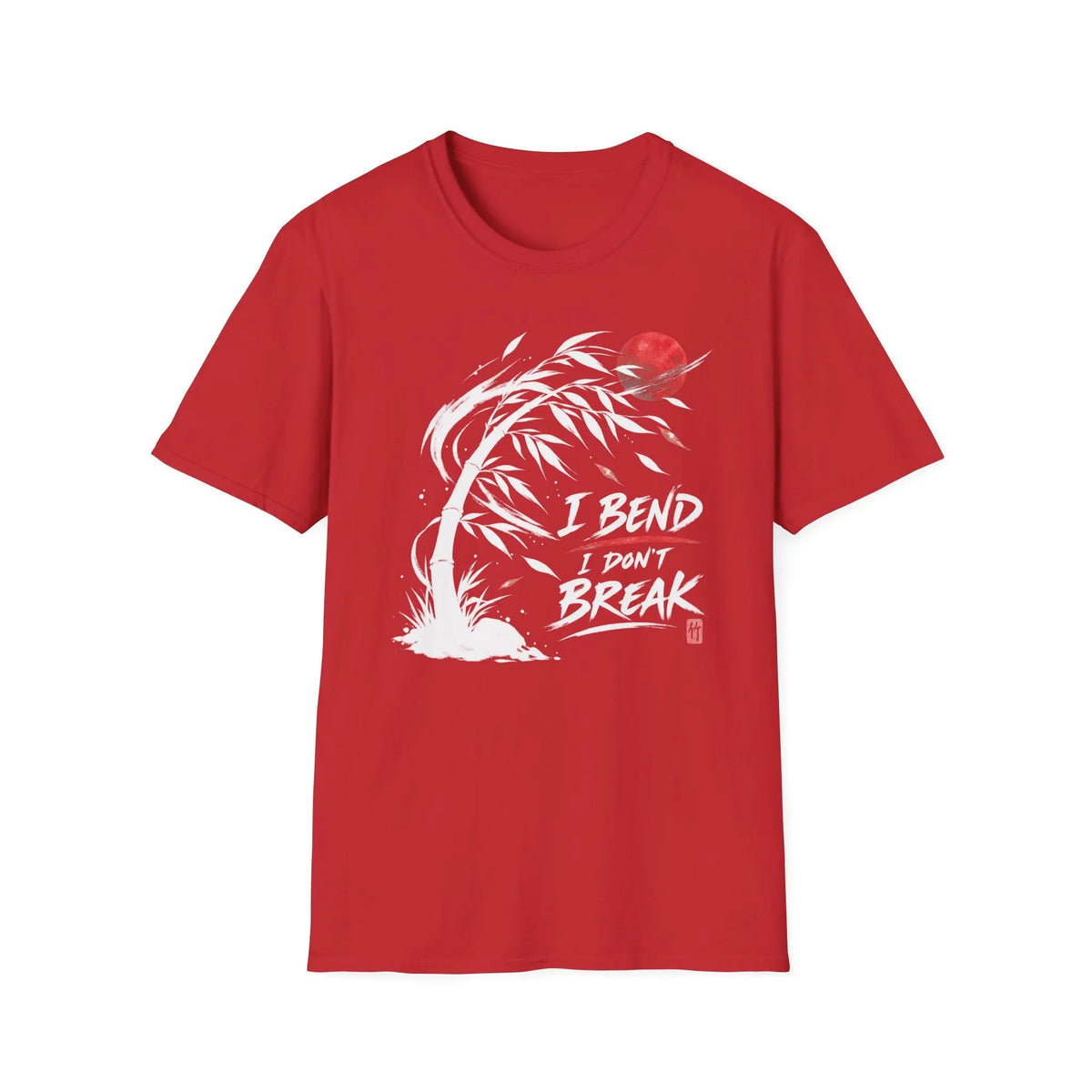 I Bend I Don't Break - Premium Cotton T-Shirt Into Recovery