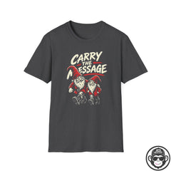 Carry The Message - Premium Cotton T-Shirt Into Recovery