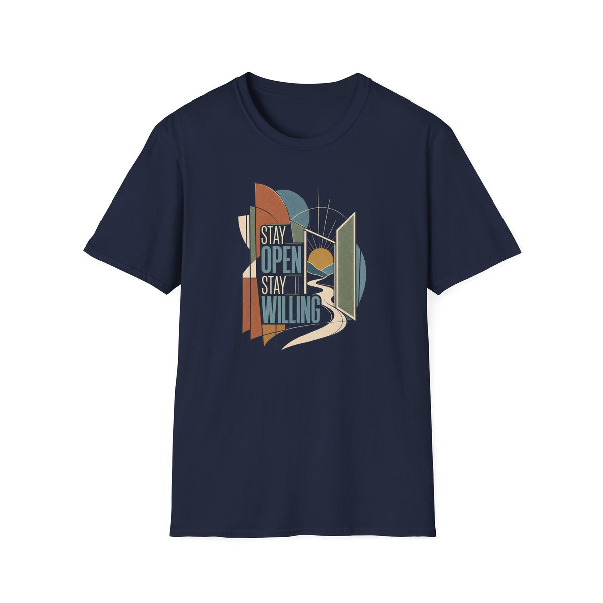 Stay Open Stay Willing Inspirational T-Shirt