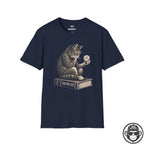 Cat Pondering Recovery T‑Shirt Printify