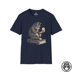 Cat Pondering Recovery T‑Shirt Printify
