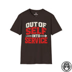Out Of Self Into Service Recovery T-Shirt Printify