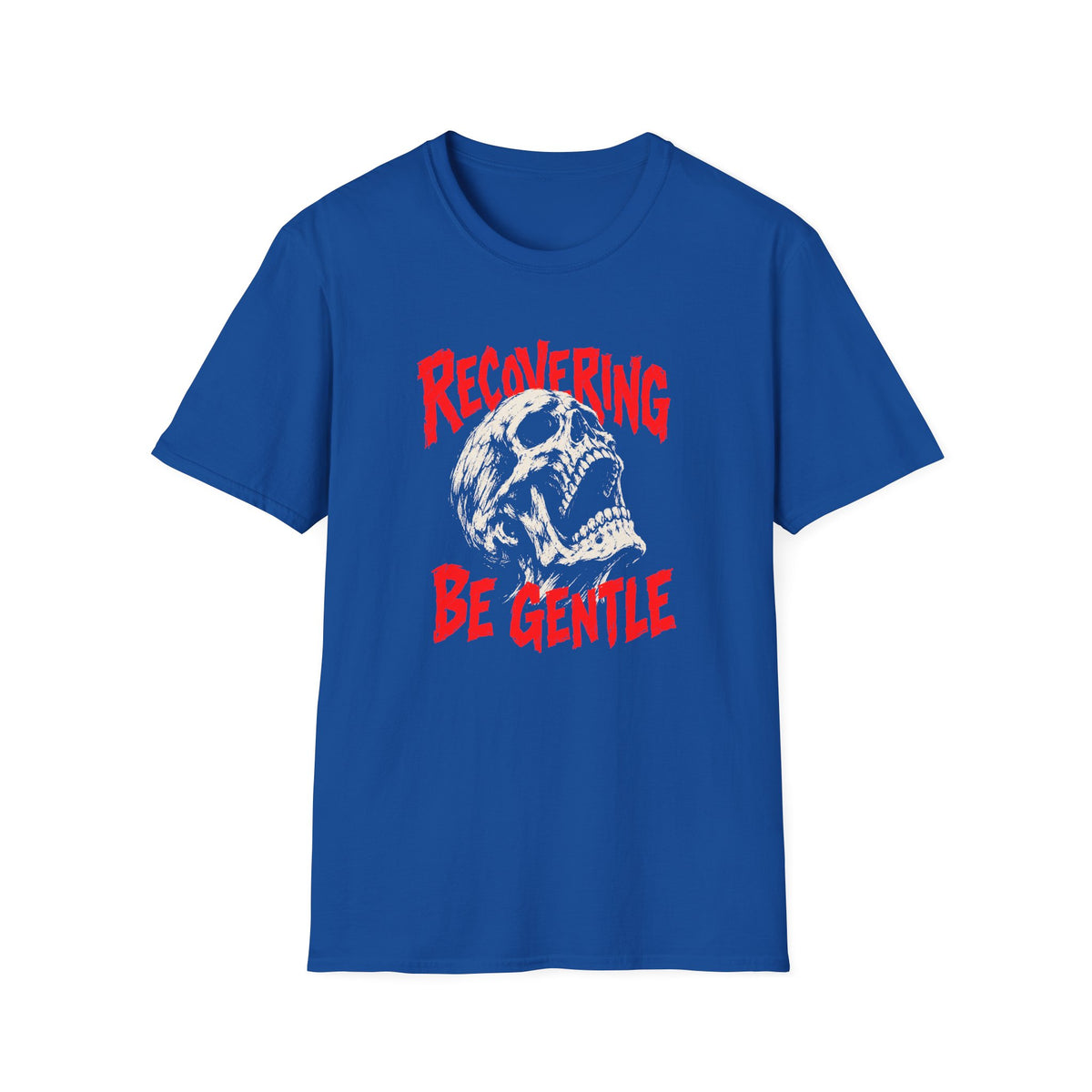 Recovering Be Gentle (Skull) Recovery T-Shirt