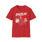 Discipline Saved My Ass - Premium Cotton T-Shirt Into Recovery