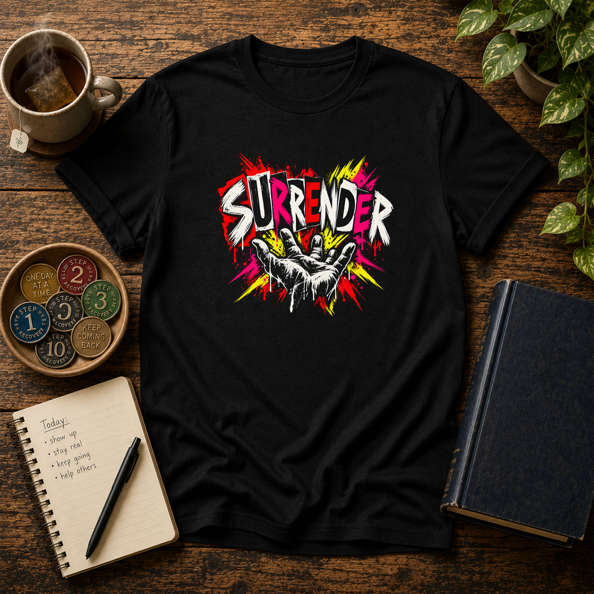 Surrender 12-Step Recovery T-Shirt