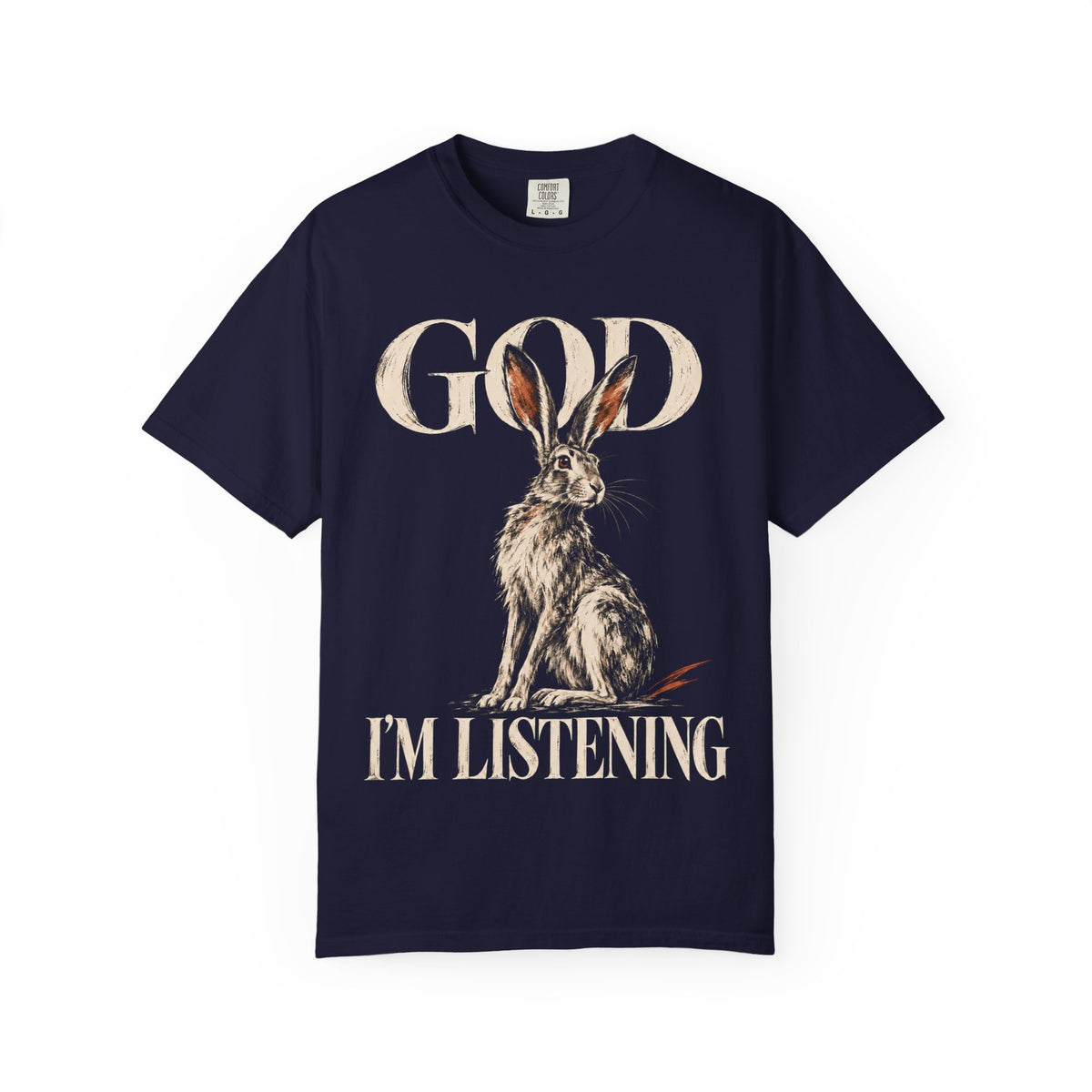 God I’m Listening (Rabbit) Recovery T-Shirt