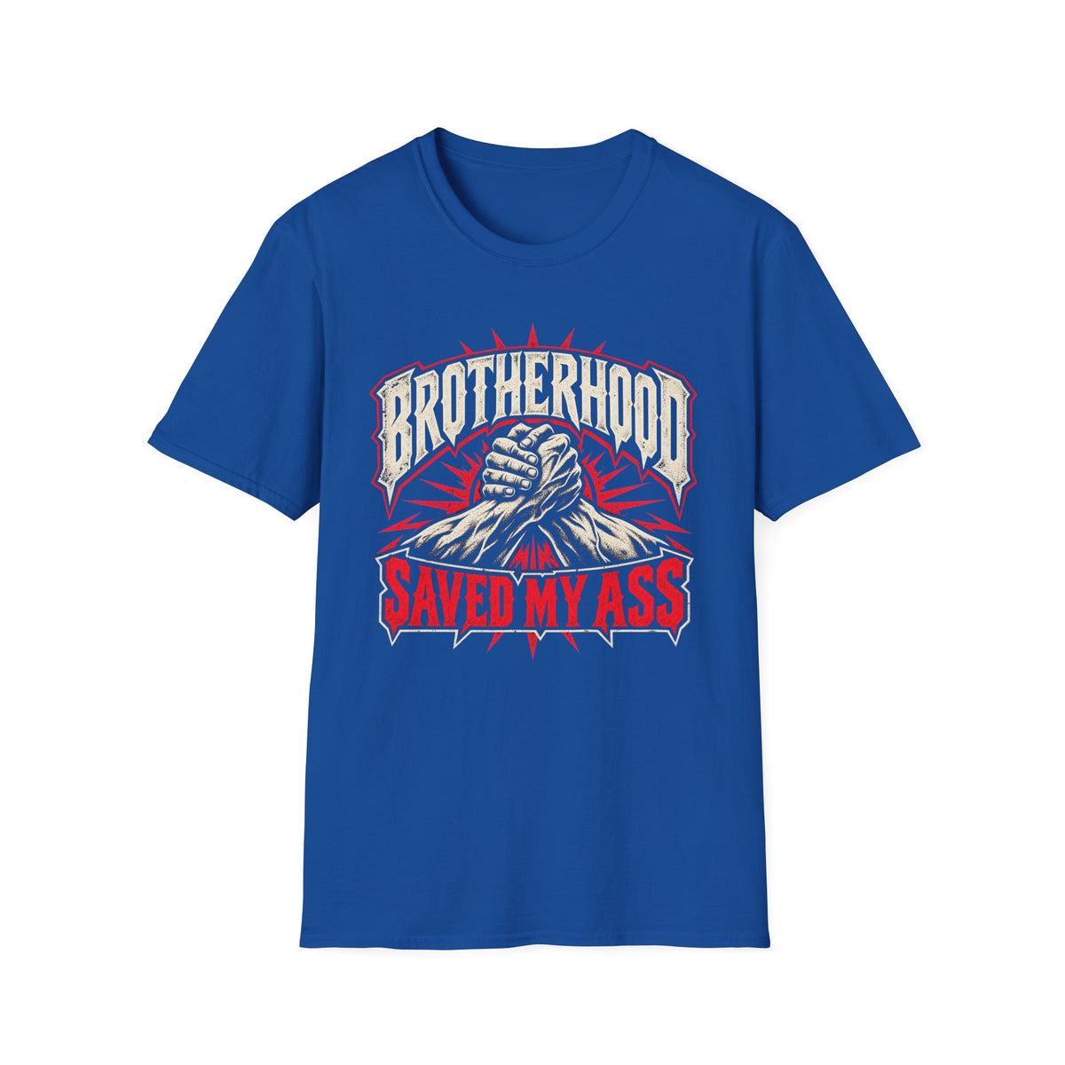 Brotherhood Saved My Ass 12-Step Recovery T-Shirt