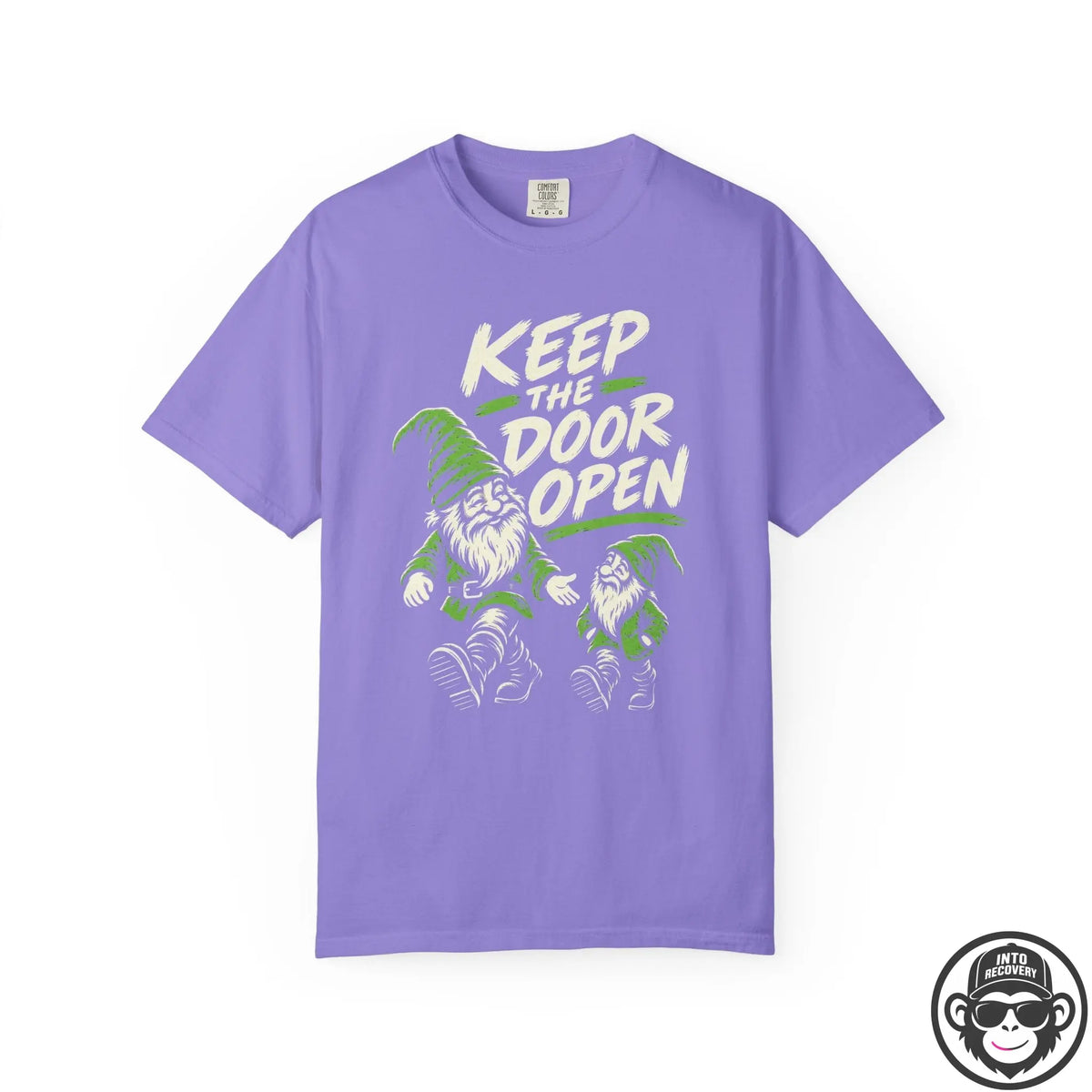 Keep The Door Open - Comfort ColorsÂ® T-Shirt Into Recovery