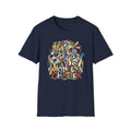 Monkey Chatter Abstract Meditation T-Shirt