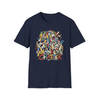 Monkey Chatter Abstract Meditation T-Shirt