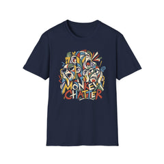 Monkey Chatter Abstract Meditation T-Shirt