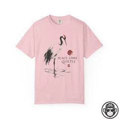 Peace Came Quietly Brush Art T-Shirt Printify