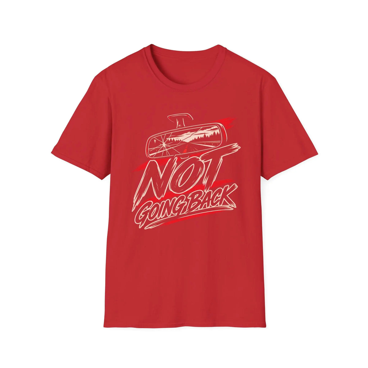 Not Going Back - Premium Cotton T-Shirt Into Recovery