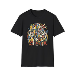 Monkey Chatter Abstract Meditation T-Shirt