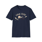 One Day At A Time - Premium Cotton T-Shirt Into Recovery