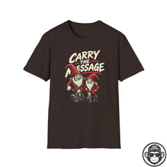 Carry The Message - Premium Cotton T-Shirt Into Recovery