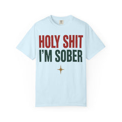 Holy Sh*t I'm Sober 12-Step Recovery T-Shirt