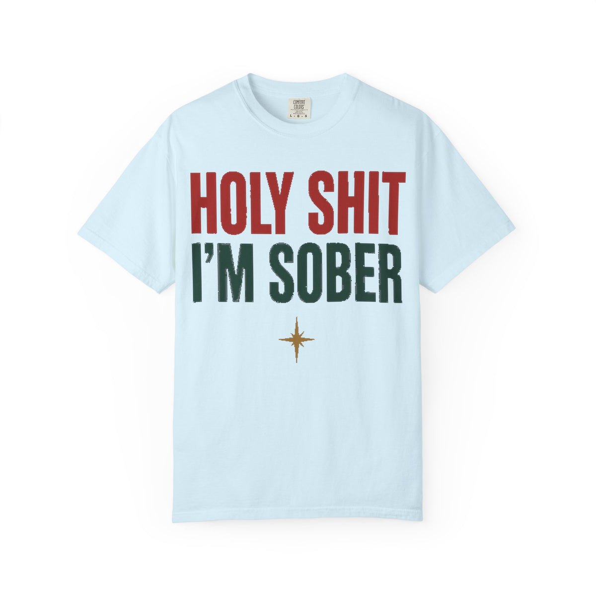 Holy Sh*t I'm Sober 12-Step Recovery T-Shirt