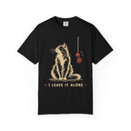 I Leave It Alone Cat Recovery T-Shirt