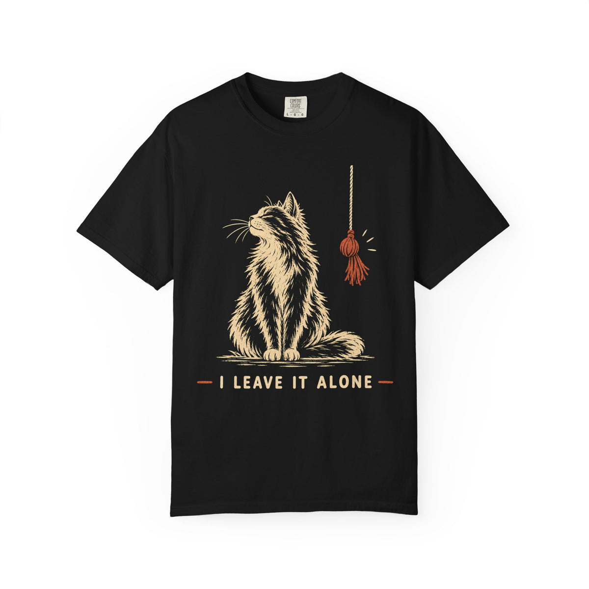 I Leave It Alone Cat Recovery T-Shirt