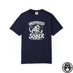 Unsupervised But Sober - Comfort ColorsÂ® T-Shirt Into Recovery
