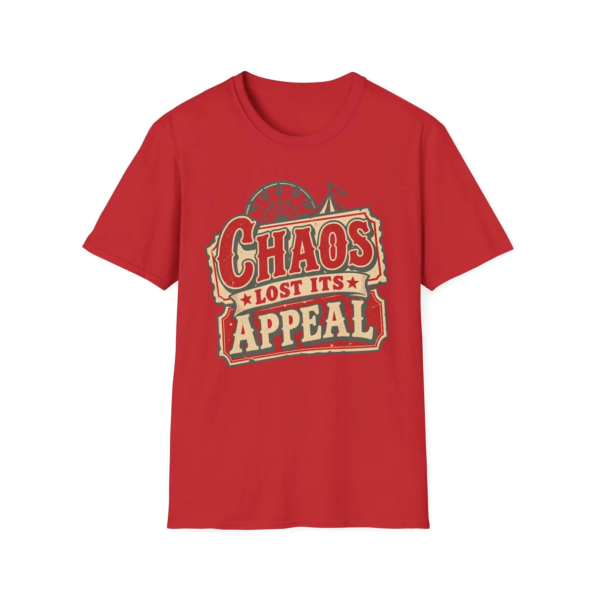 Chaos Lost Its Appeal - Premium Cotton T-Shirt Into Recovery
