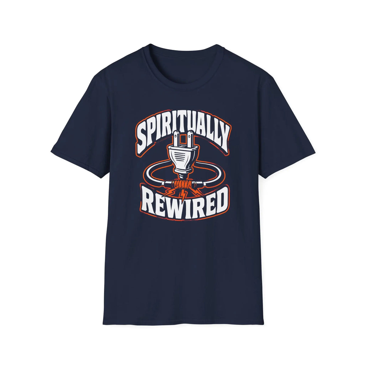 Spiritually Rewired - Premium Cotton T-Shirt Into Recovery