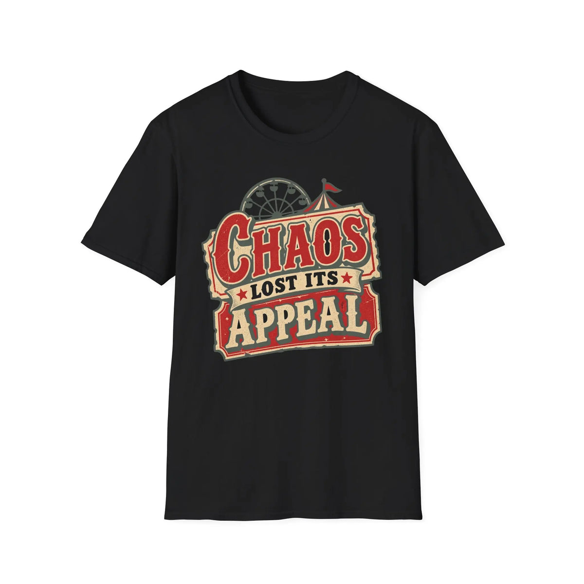 Chaos Lost Its Appeal - Premium Cotton T-Shirt Into Recovery