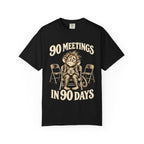 90 Meetings In 90 Days (Monkey) 12-Step Recovery T-shirt