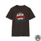 Less Chaos More Peace - Premium Cotton T-Shirt Into Recovery