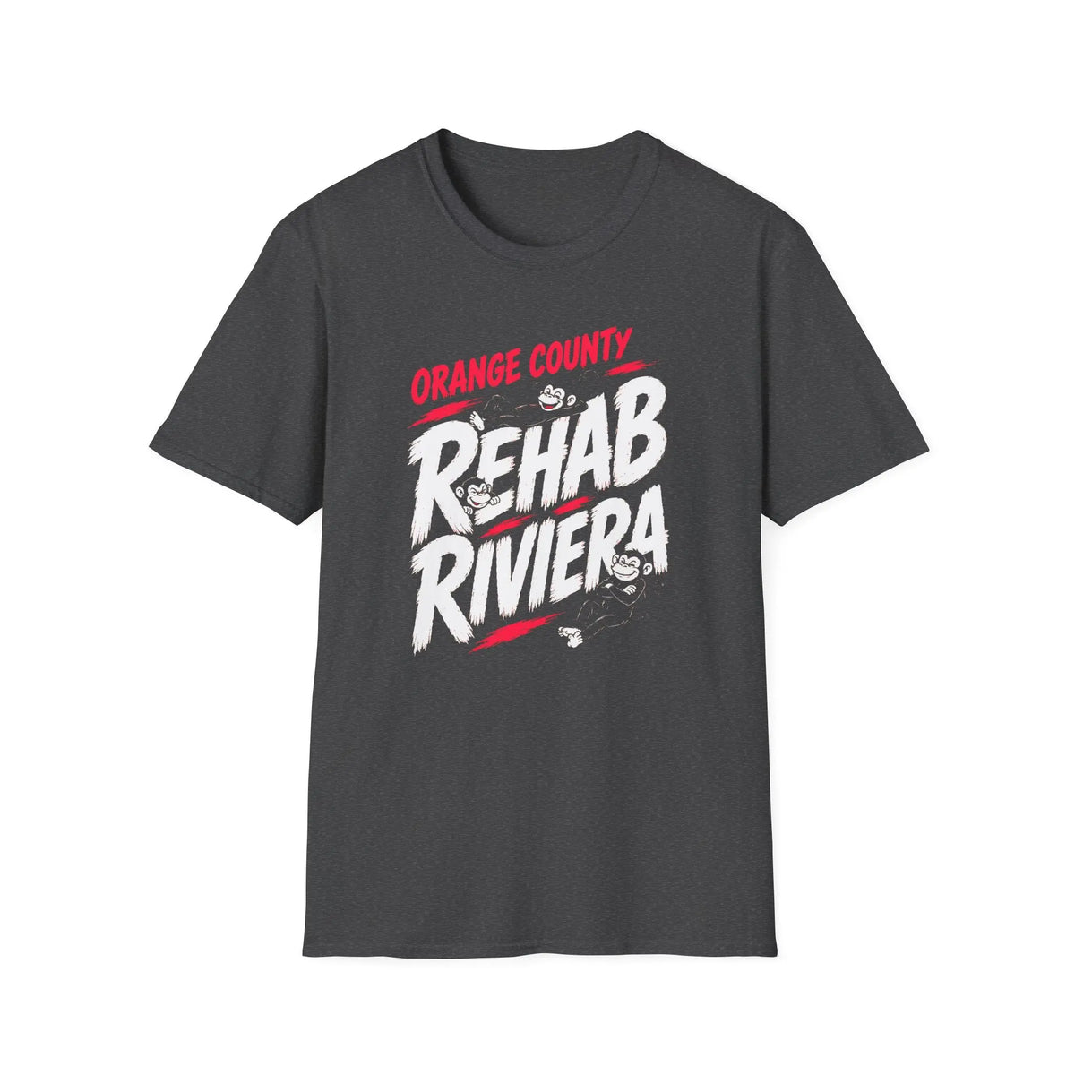 Orange County Rehab Riviera - Premium Cotton T-Shirt Into Recovery