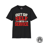 Out Of Self Into Service Recovery T-Shirt Printify