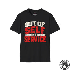 Out Of Self Into Service Recovery T-Shirt Printify