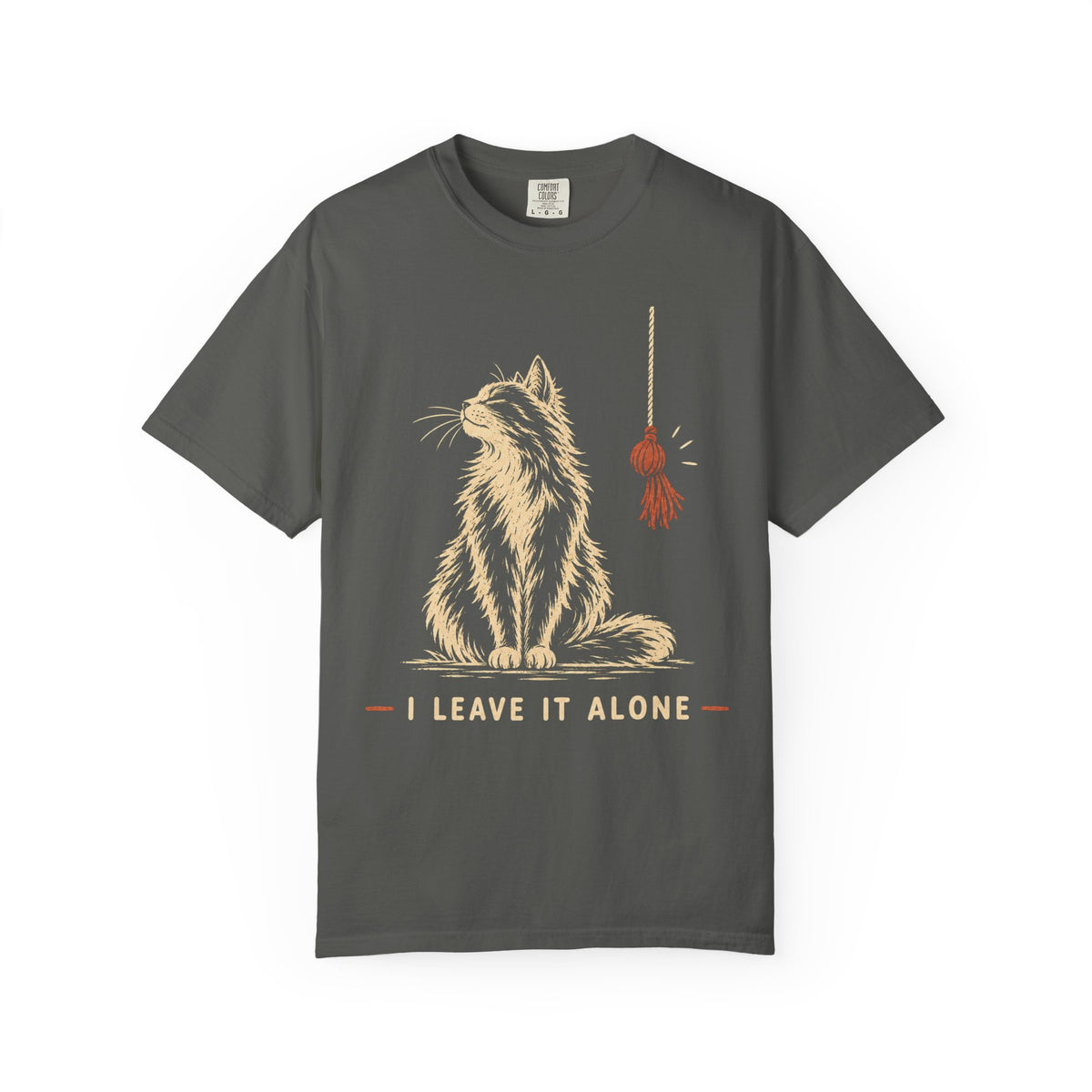 I Leave It Alone Cat Recovery T-Shirt