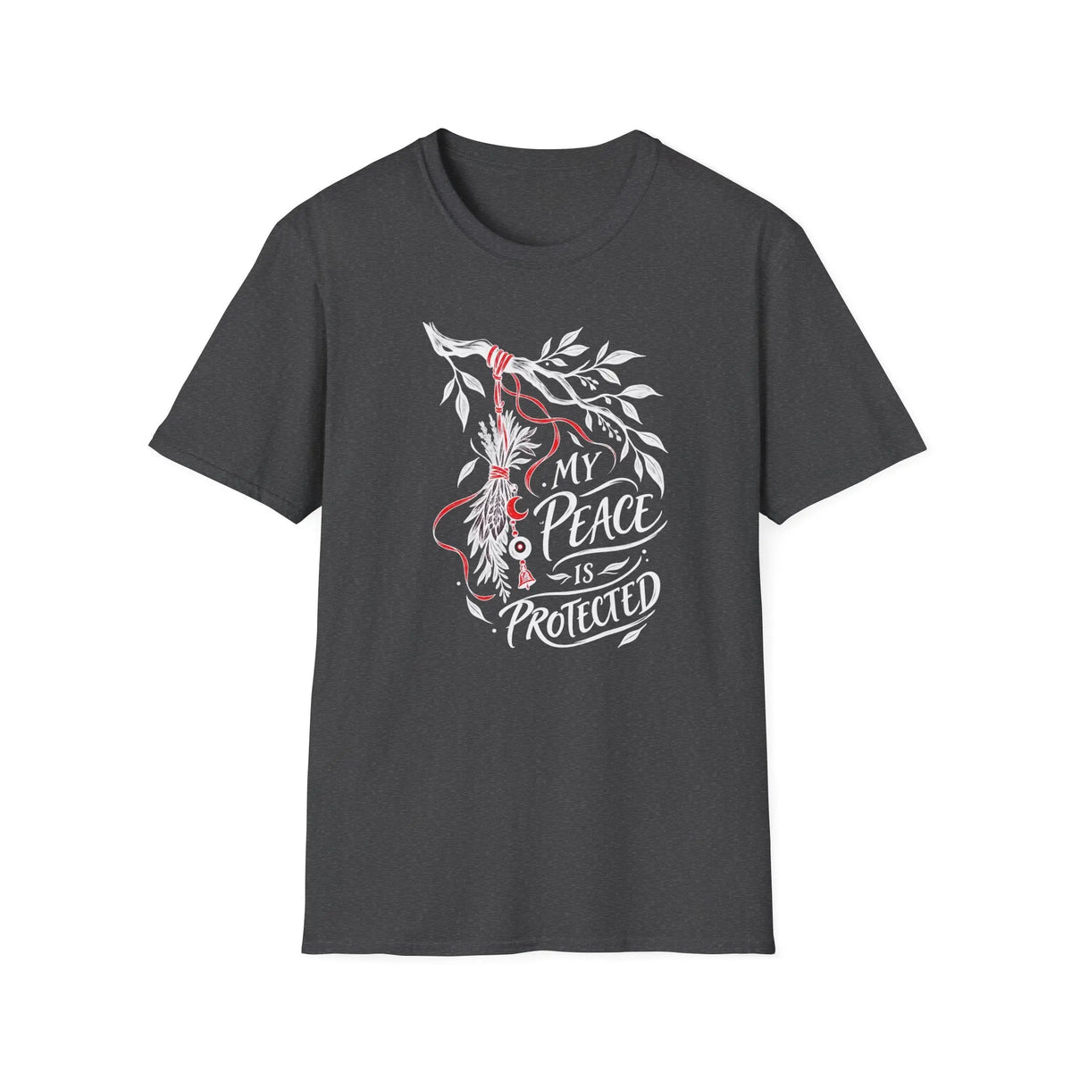 My Peace Is Protected - Premium Cotton T-Shirt Into Recovery