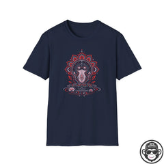 Meditative Frog - Premium Cotton T-Shirt Into Recovery
